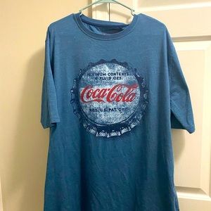 Cool Vintage Coca Cola shirt Y2K / Beach coverup